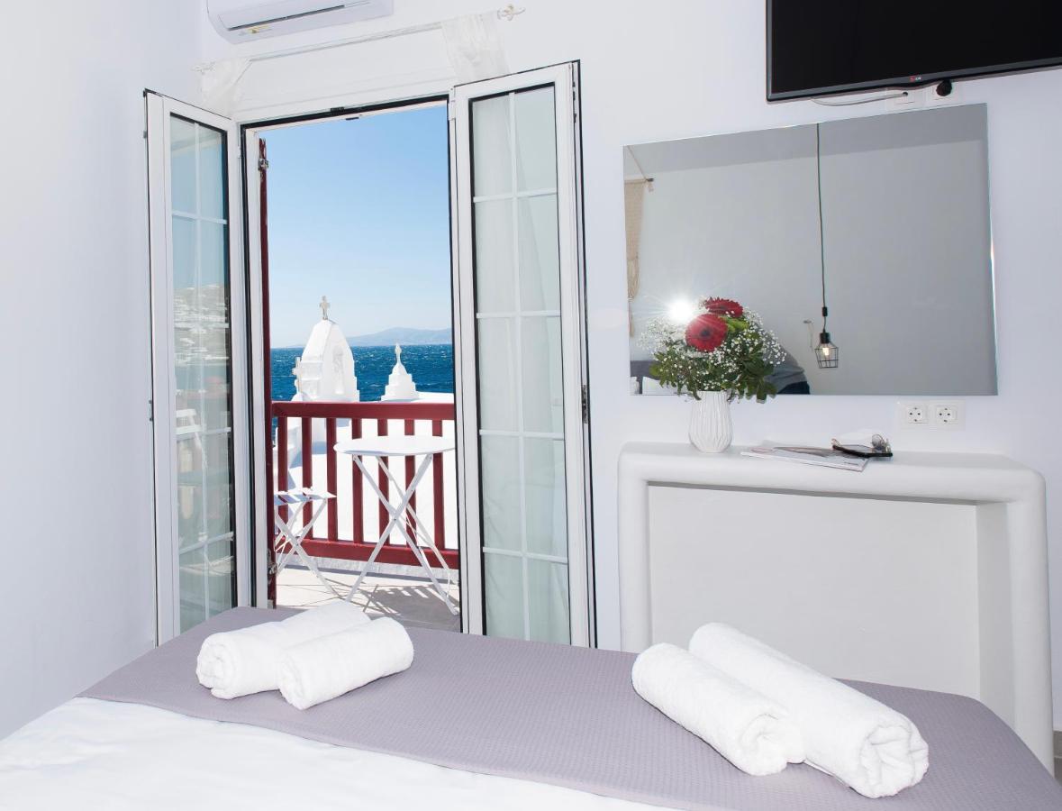 Myconian Little Venice Elite Suites With Sea View Mykonos Town Exterior foto