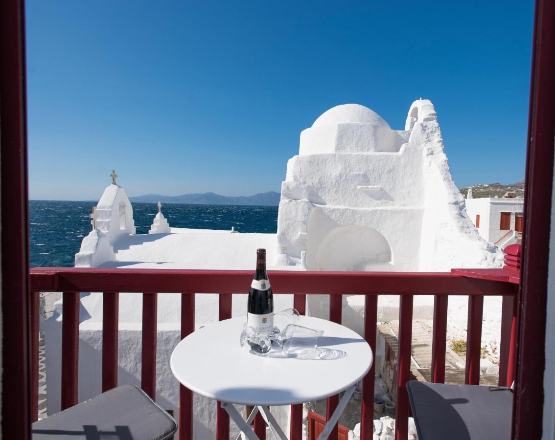 Myconian Little Venice Elite Suites With Sea View Mykonos Town Exterior foto